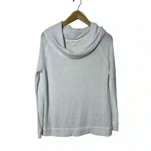 Caslon Women S Waffle Knit Long Sleeve Boho Loose Fit Lagenlook Comfort